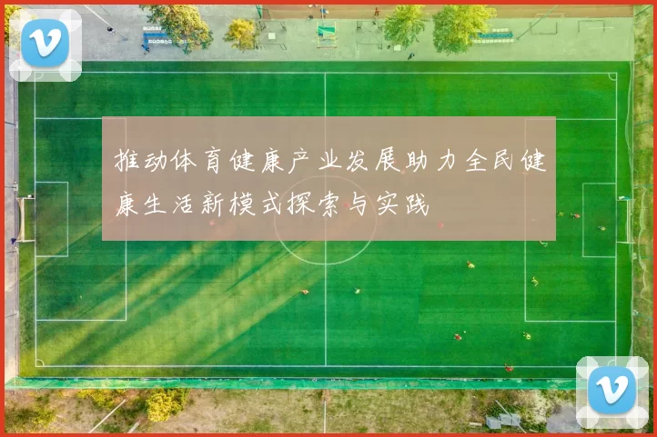 推动体育健康产业发展助力全民健康生活新模式探索与实践